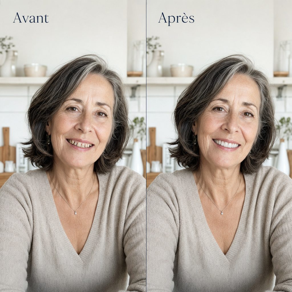Dentier Premium ClairSourire™ — Haut et Bas