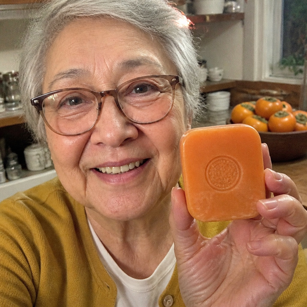 Ruth's Persimmon Soap Bar