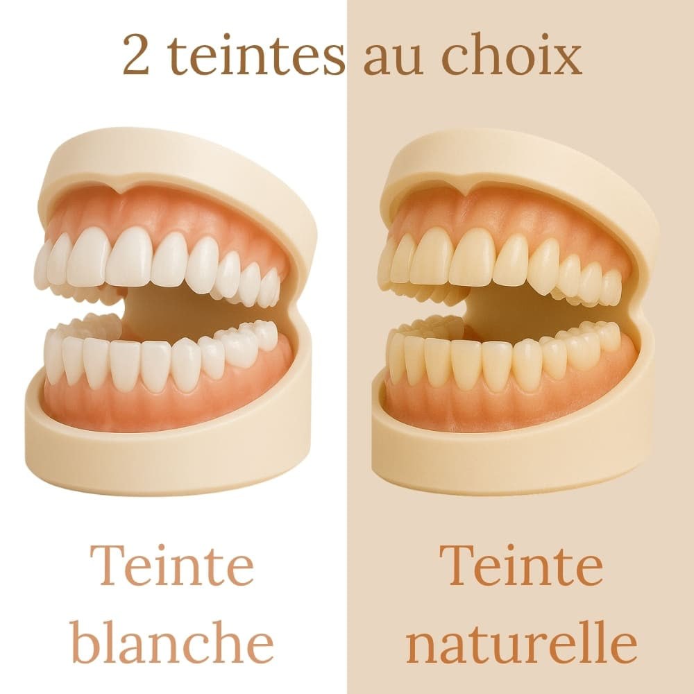 Dentier Premium ClairSourire™ — Haut et Bas
