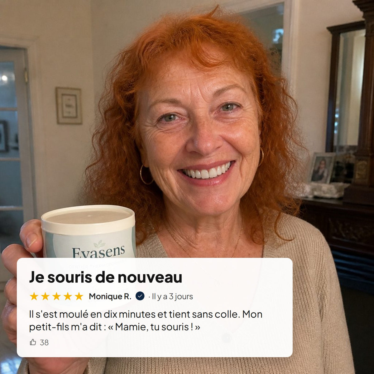 Dentier Premium ClairSourire™ — Haut et Bas